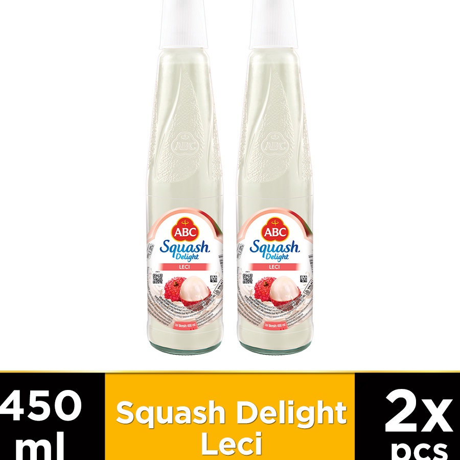 

Best Terlaris ABC Sirup Squash Delight Leci 450 ml - Twin Pack Diskon Promo