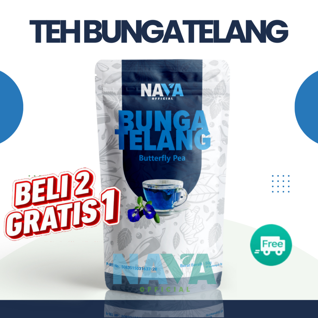 

Teh Premium Siap Celup Detoks dan Multivitamin Bunga Telang Original