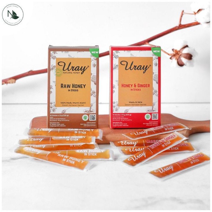 

Stok Banyak Madu Uray Stick Sachet 10 stick x 12 gram Raw Honey Terkini