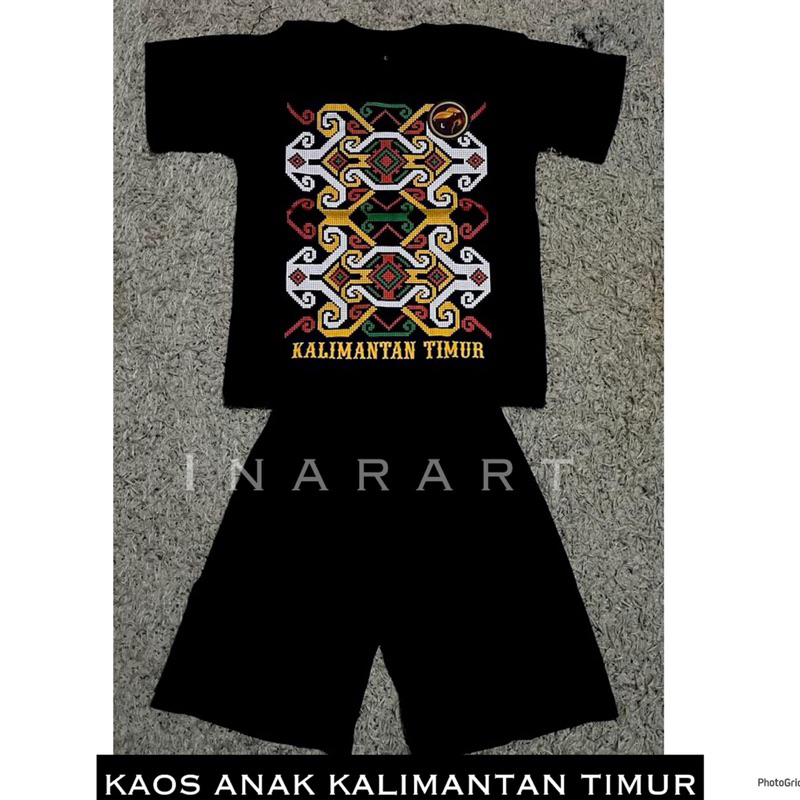 KAOS SETELAN ANAK KALIMANTAN TIMUR