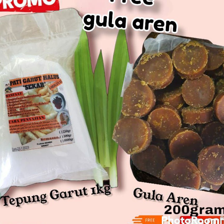 

Sale Tepung Pati Garut Premium | Pati Asam Lambung 1kg + gula aren asli 200gram J72