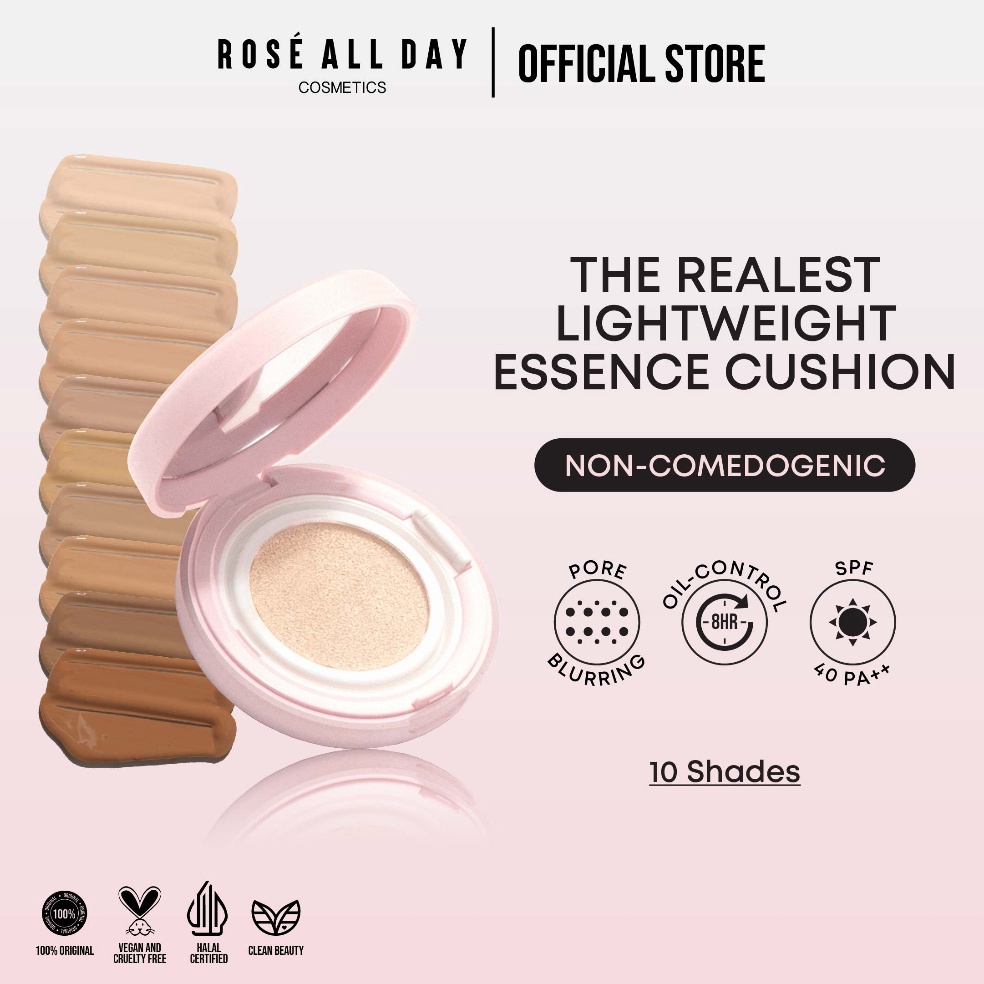 [♕D2/] Rosé All Day The Realest Lightweight Essence Cushion [94]