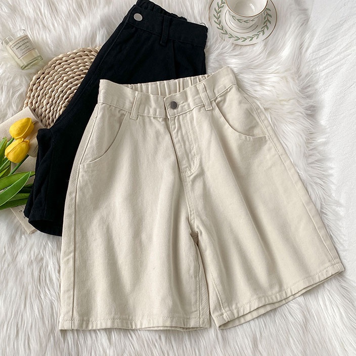 TIPE VXN924 Jeans Women New Arrival 2023 ||Hot Pants High Waist Jeans ||Wanita Celana Pendek Jeans W