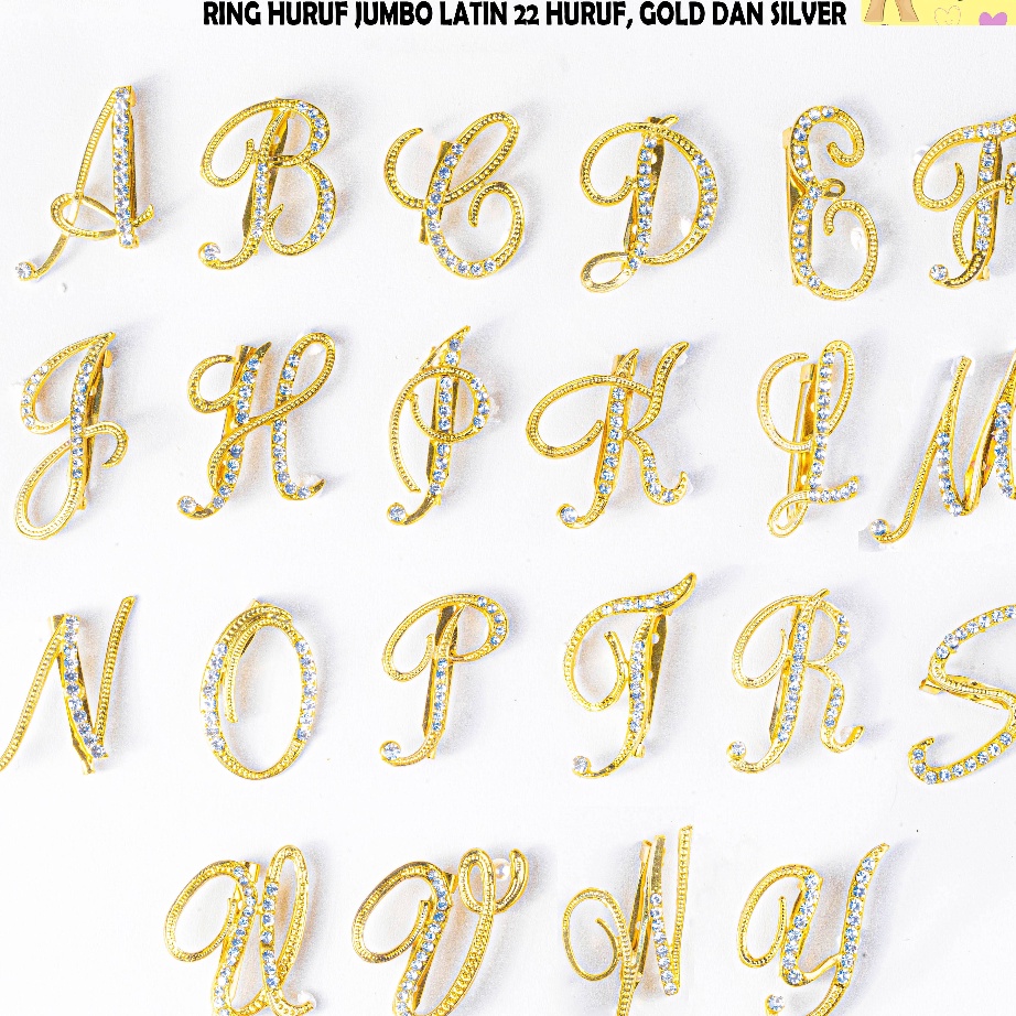 Ready Bros Huruf / Kebaya / Bros nama / Inisial Huruf