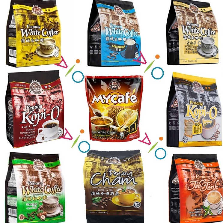 

Dijual Coffee Tree Penang White Coffee | MyCafe Durian White Coffee | Kopi Penang Teh Tarik Bestseller