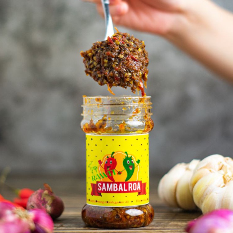 

[KODE 9LDZN] Sambal Roa Asap Pedas Asli Manado