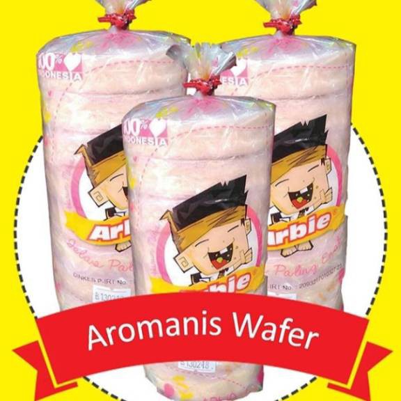 

[KODE KDMQB] AROMANIS WAFER ARBIE FOOD / RAMBUT NENEK / HARUM MANIS / ARUM MANIS / ARUMMANIS / GULALI AROMANIS