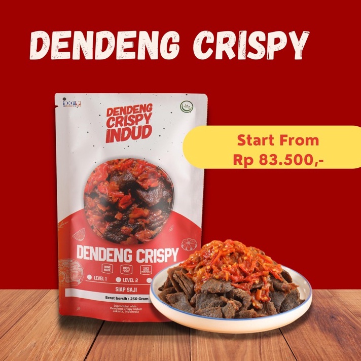 

Buruan Beli Dendeng Sapi Crispy / Kering Indud 125 Gram - 250 Gram Terupdate