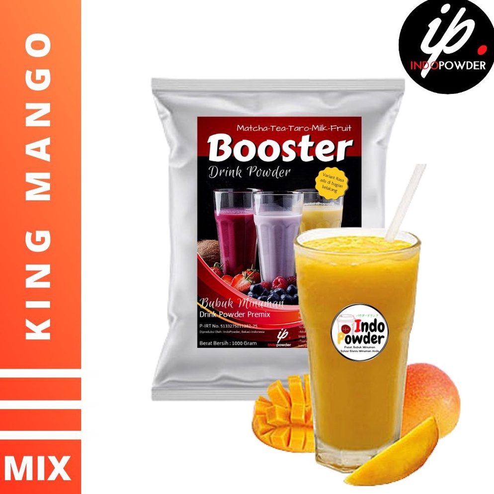 

Re4dy King Mango Powder1 Kg / Bubuk Minuman Mangga / Manggo Booster / Thai Mango / Bubuk Mangga 1Kg In Sale