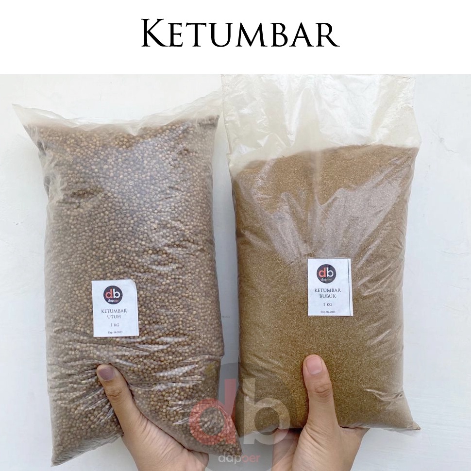 

Gr0sir Corriander | Ketumbar Hitam | Ketumbar Bubuk 1kg Terhitz