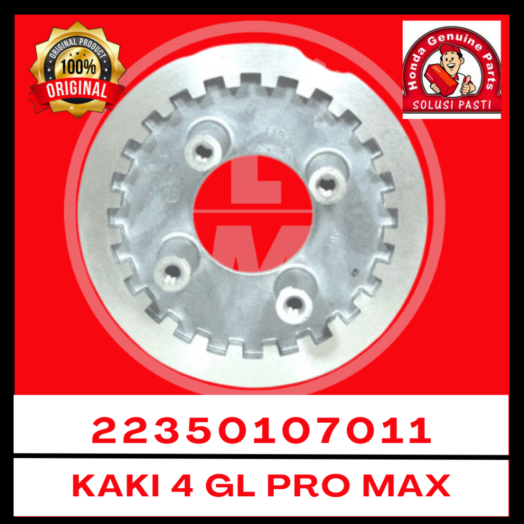 Kaki 4 107 Honda GL Pro, Max, Megapro Lama, Tiger Lama 22350107011 ORI AHM