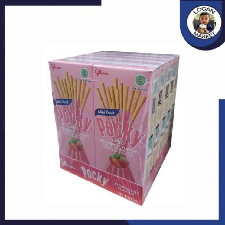 

Sale Paket Glico Pocky Mini Strawberry 22 gram 22gram 10Pcs 10 Pcs Stok Banyak