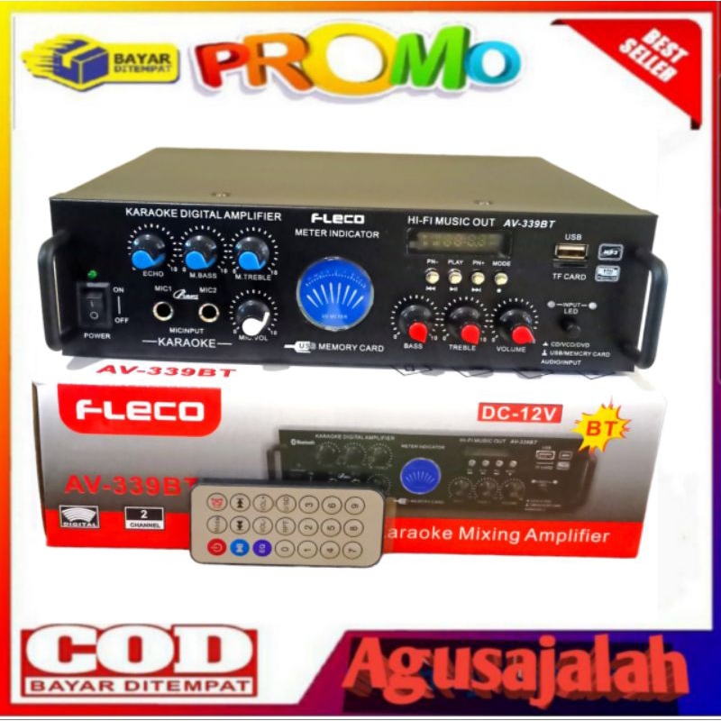 cod power amplifier bluetooth MP3 Fleco 198B 858A 298 338BT 858B 858A 616 BT radio fm remot ampli mo