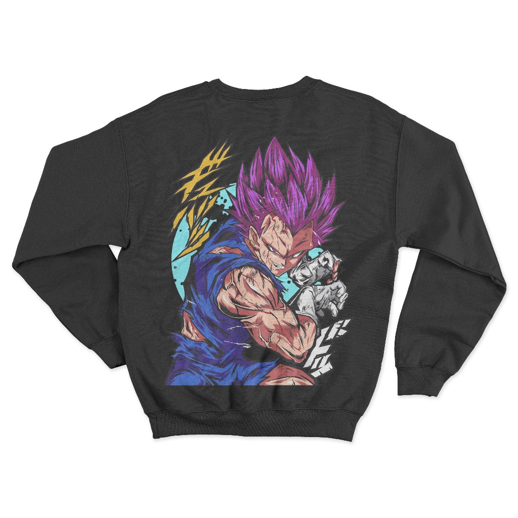Crewneck Anime Vegeta Dragon Ball Basic Sweater Cardigan 331