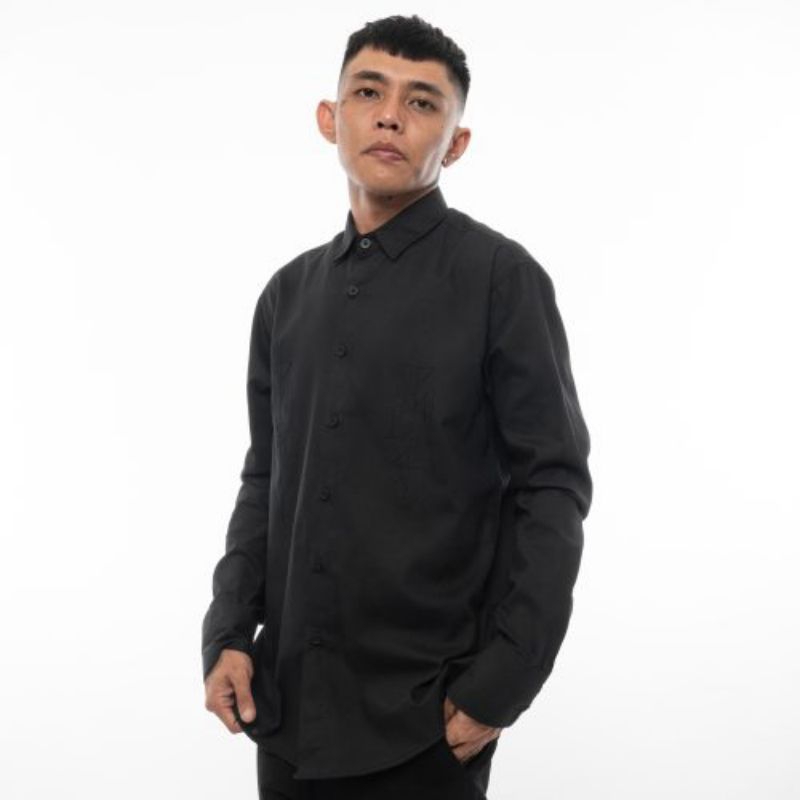 kemeja long sleeves MATERNAL Caviar