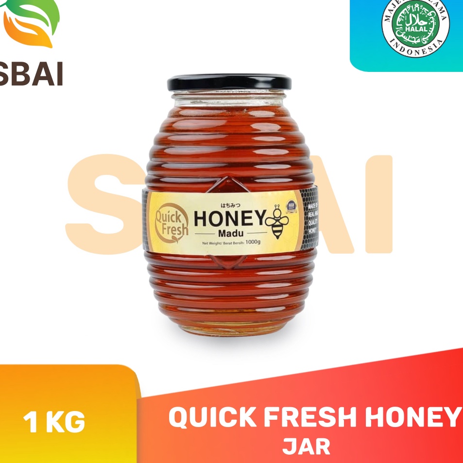 

Sale Quick Fresh Madu Honey 1 kg Jar Produk