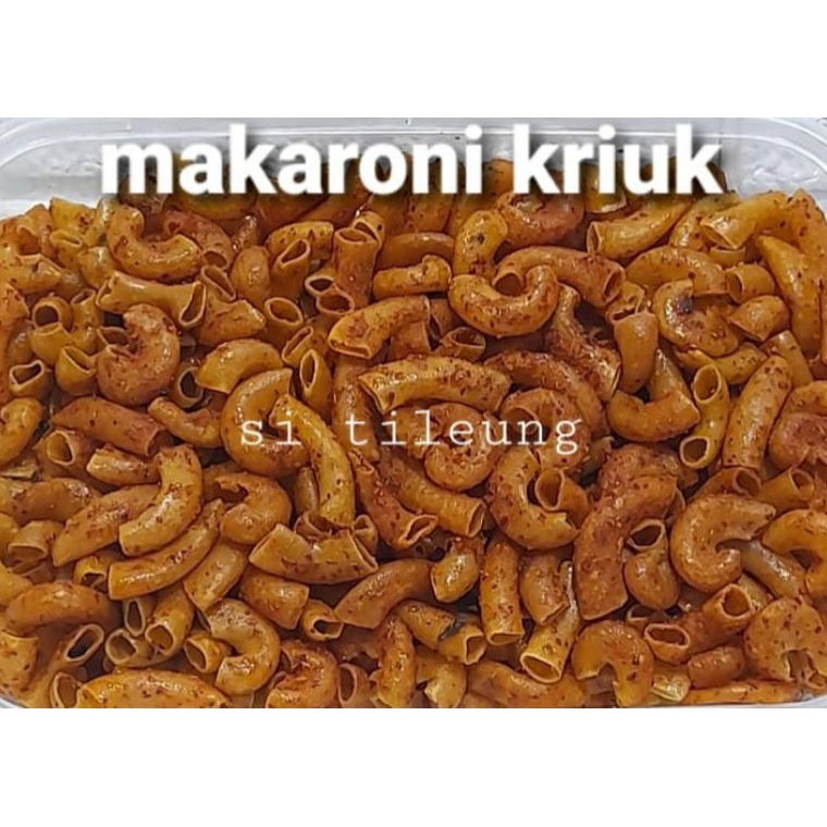 

[KODE PRODUK 6BKLL9154] MAKARONI KRIUK 500 GRAM / MAKARONI SI TILEUNG/PUSAT CEMILAN PEDAS