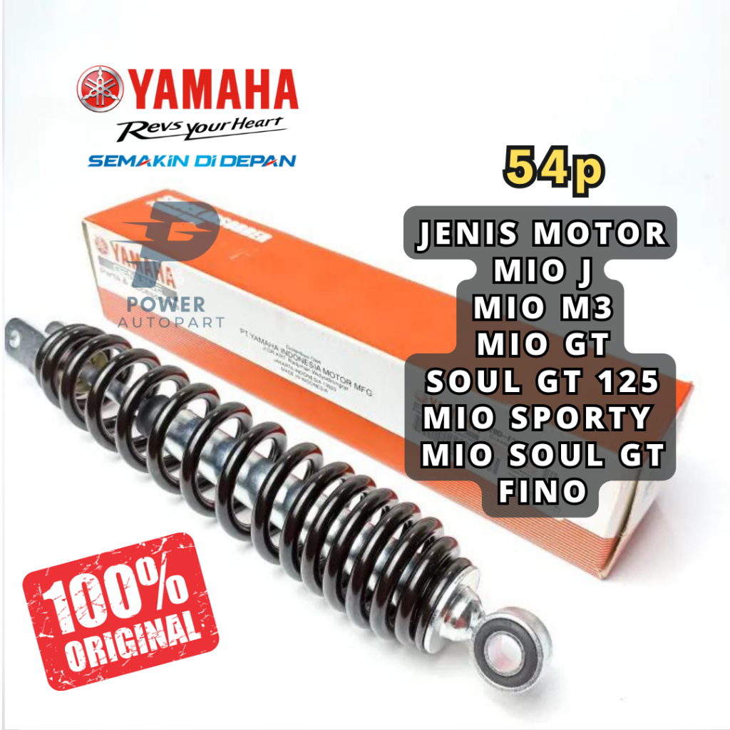 SHOCKBREAKER 54P YAMAHA MIO LAMA, MIO J, MIO SOUL GT 125 KUALITAS ORIGINAL - 54P / 28D