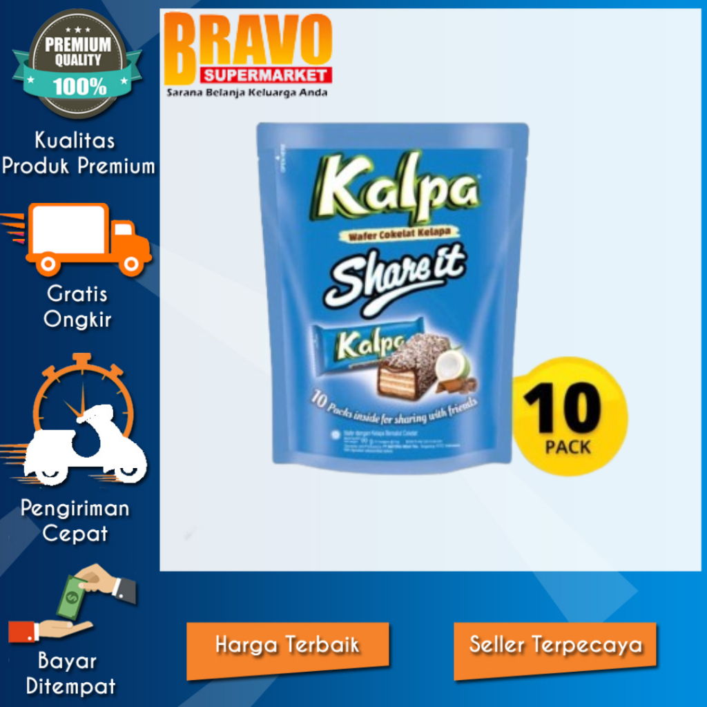 

Bravo Supermarket Tulungagung - Kalpa Share it Pouch @ 10 pcs