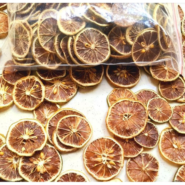 

[KODE PRODUK SETQT9748] Jeruk Lemon Kering Oven 100gr - Dried Lemon Slice Oven