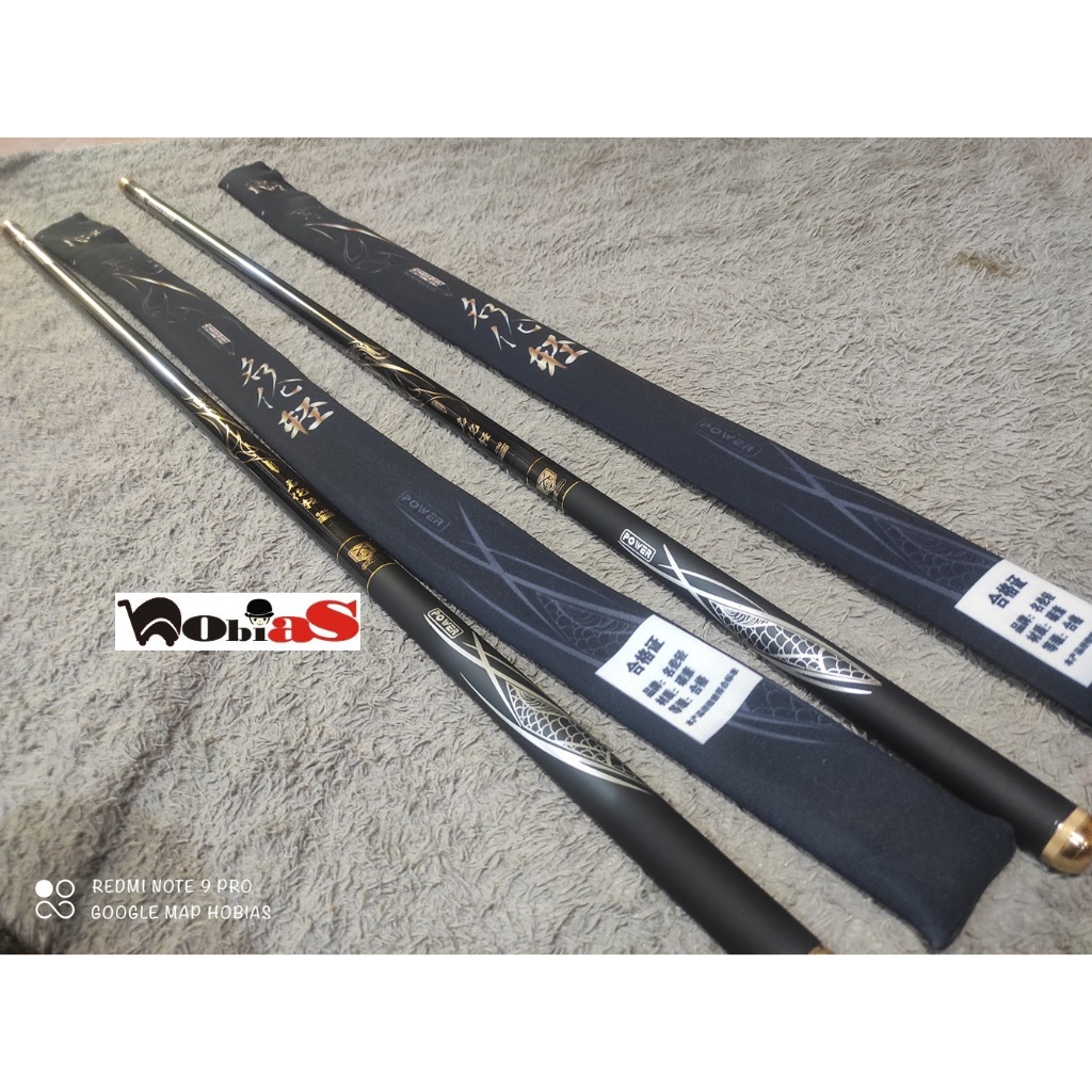 joran pancing tegek beronang 8H sorcerer POWER  minglunqing 360. 450 . 540. 630
