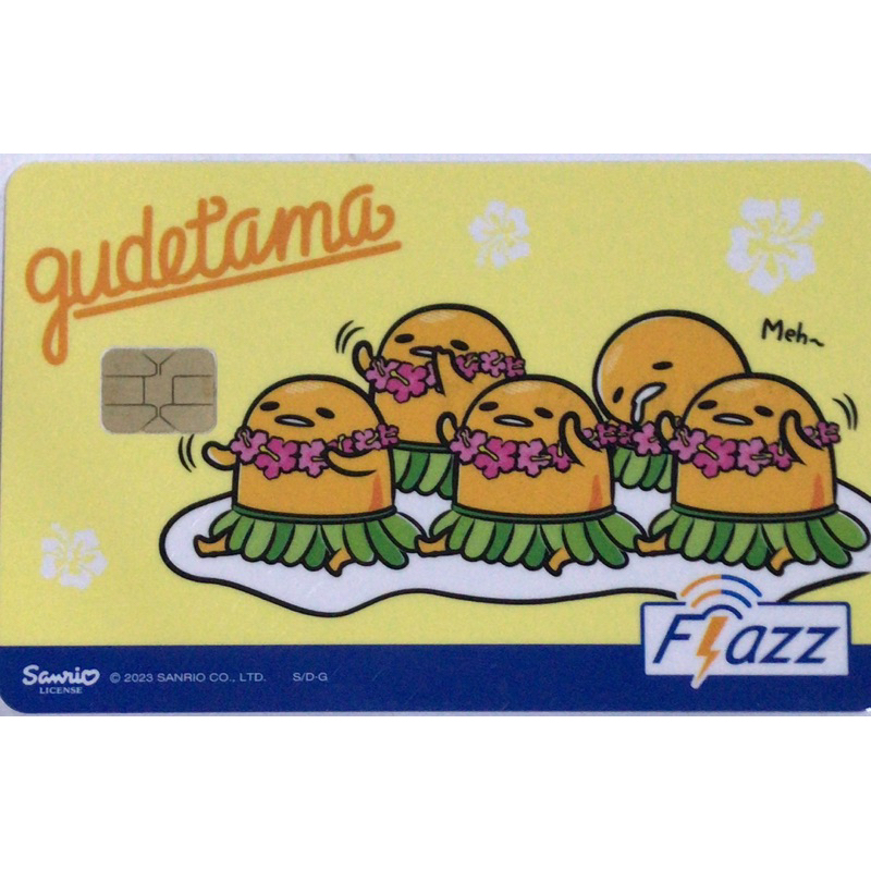 KARTU FLAZZ GEN 2 GUDETAMA LIMITED EDITION