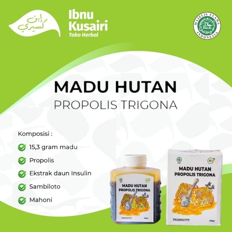 

Madu Hutan Propolis Trigona 500gr