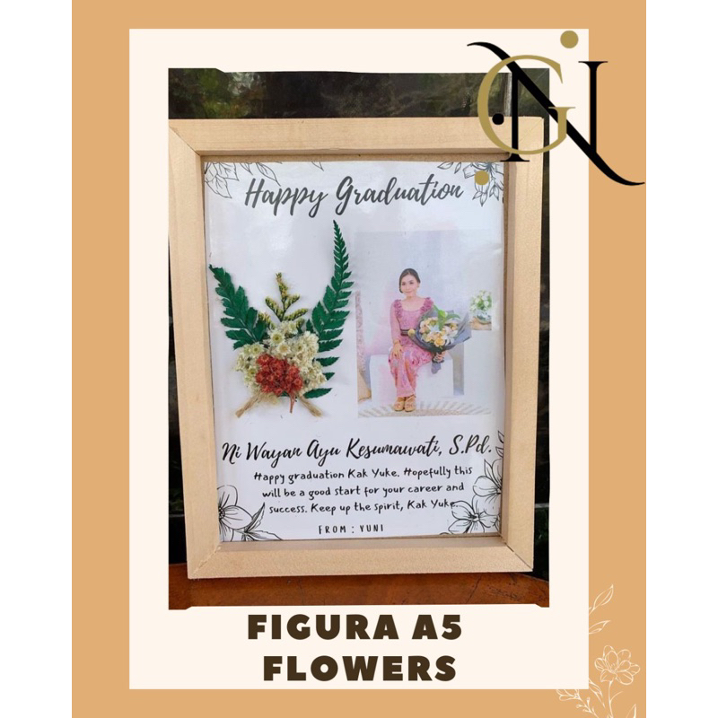 Figura 3D| Kado Bingkai - Bingkai 3D - Kado Ulang Tahun - Kado Wisuda - Kado Akrilik - Kado Wisuda F