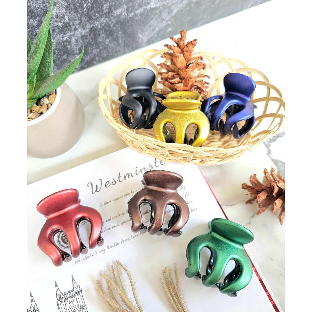 Jepit rambut JEDAI METALIK WARNA 5 CM korea warna warni