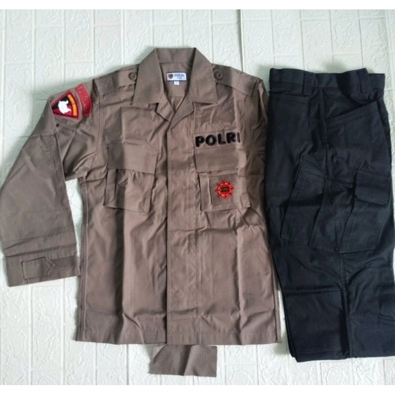 Seragam Pdl Coklat Tactical Jatah