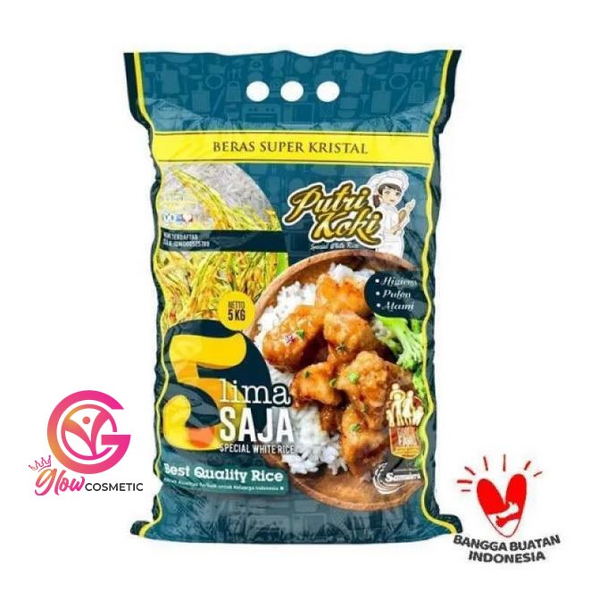 

BERAS SUPER KRISTAL PUTRI KOKI 5 LITER