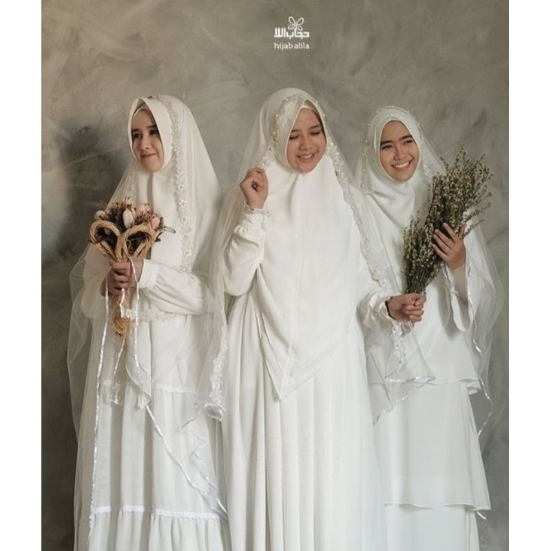 CLEARANCE SALE Khimar Akad Instan l Jilbab Kerudung Akad Syar'i l Hijab Instan Akad Ped l Ceruti bab