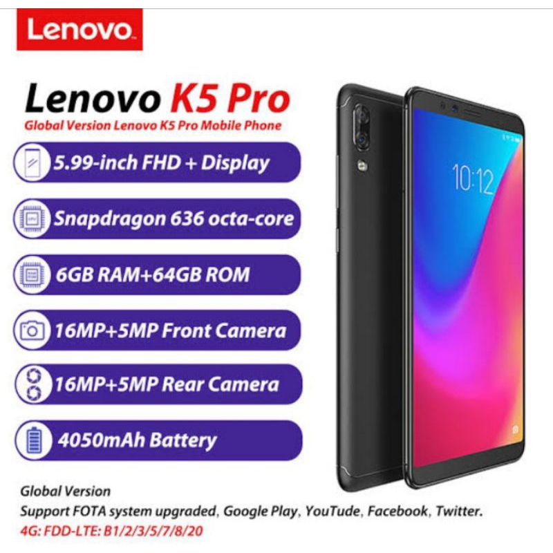 Batre BL-297 For Lenovo K5 Pro L38041 Batrai BL297 Baterai  Baterry