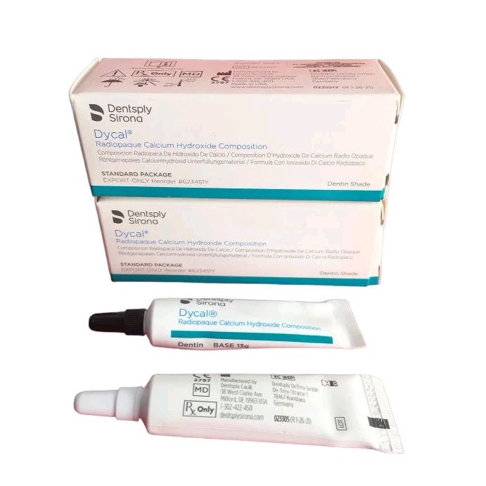Dycal radiopaque calcium