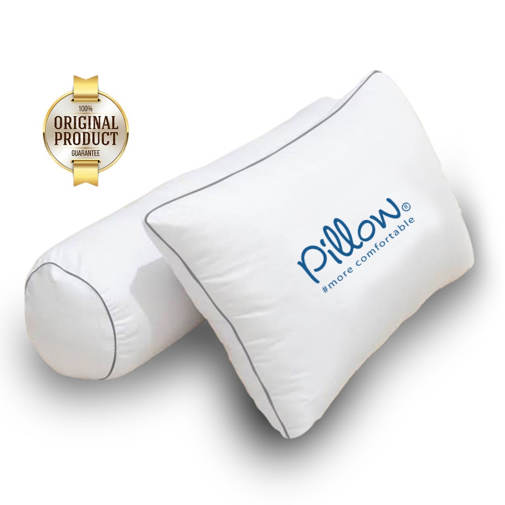 Foto 109 Pillow - Bantal Guling Tidur Hotel Uk Medium  - 100% isi SILICON murni tanpa campuran - Bantal Guling Lite - Kualitas Bintang Bicara !!!