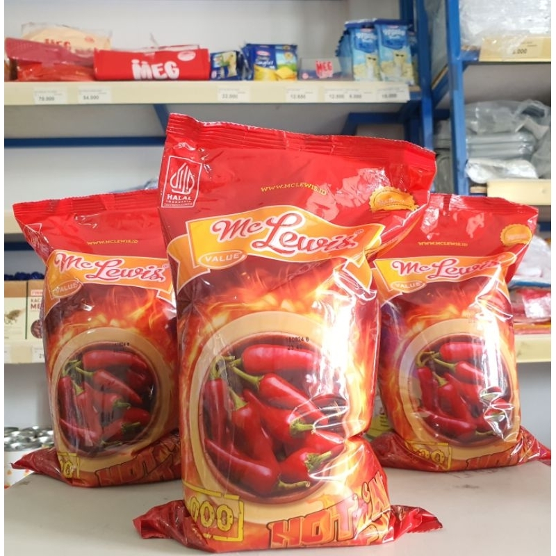 

Mc Lewis Hot N Hot Chili Sauce 900Gr / Saus Sambal Mc Lewis Hot N Hot / Saus Cabai Mc Lewis 900Gr