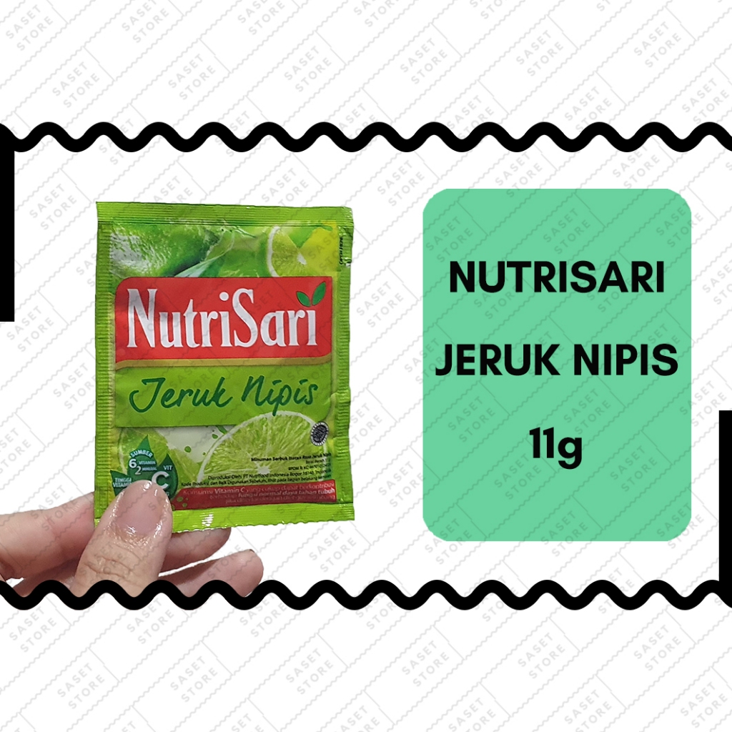 

Nutrisari Jeruk Nipis 11g Sachet Minuman Serbuk Instan