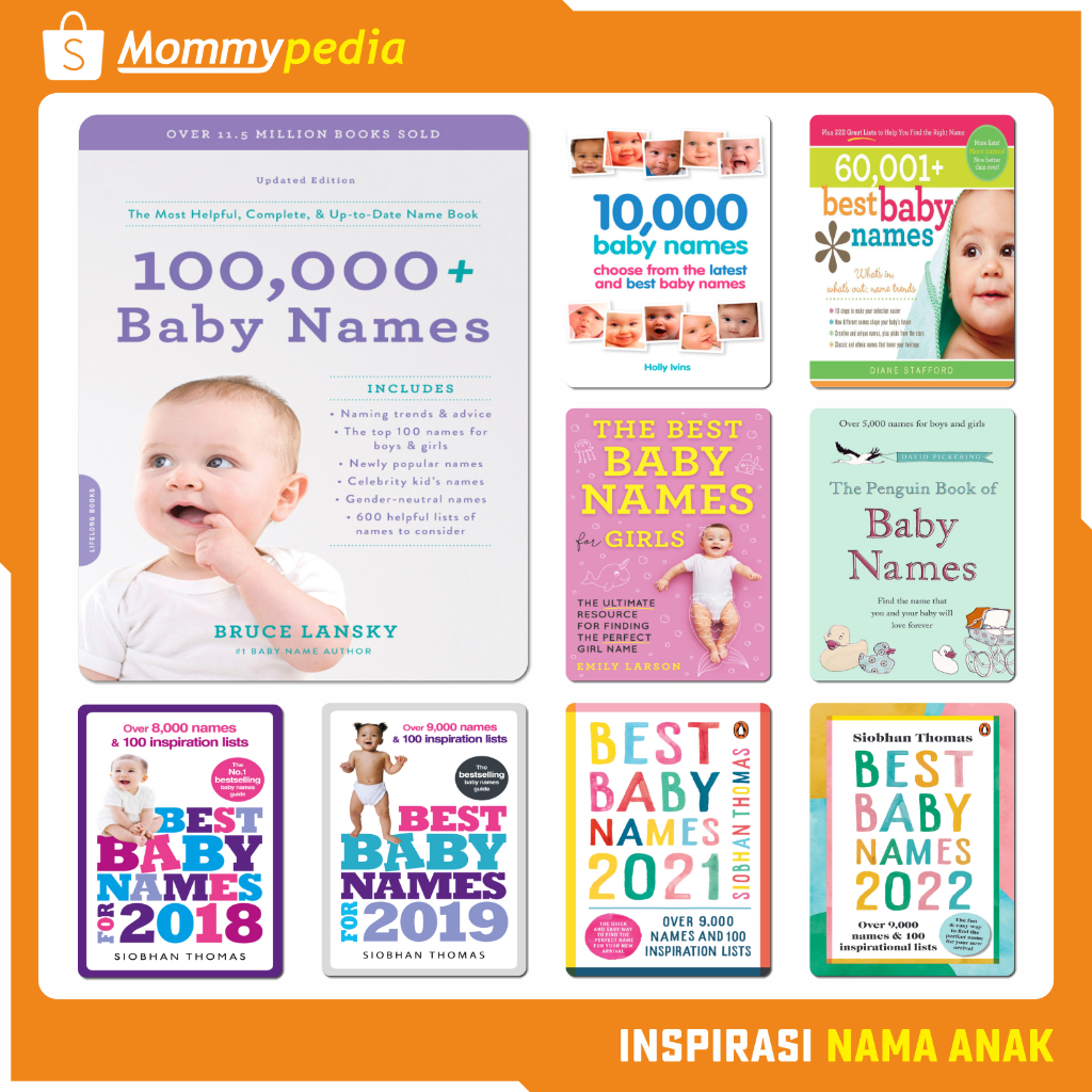 

MOMMYPEDIA - Inspirasi Nama Anak Bahasa Inggris / Best Baby Names - Paket Lengkap
