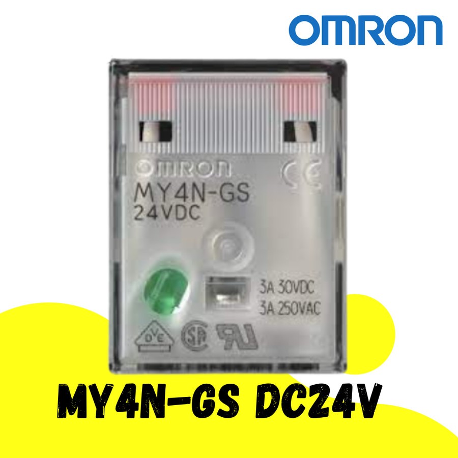 My4n-gs dc24 Omron relay my4n gs 24vdc