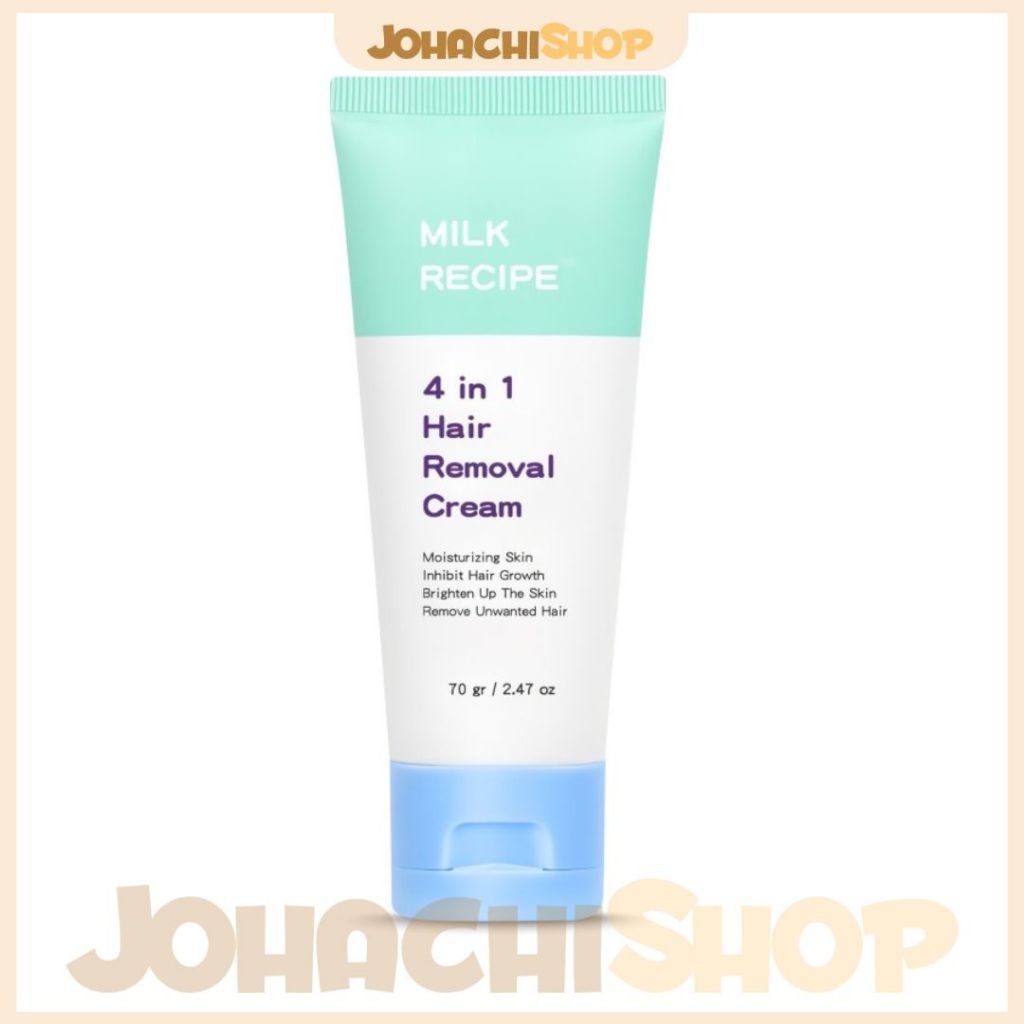 Milk Recipe Hair Removal Cream 4in1 Hair Removal Cream - Krim Waxing
