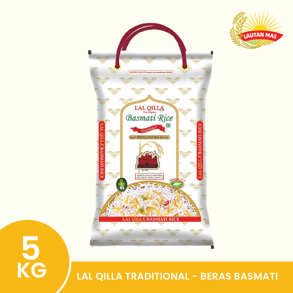 

Lal Qilla Traditional Beras Basmati 5KG - BALI