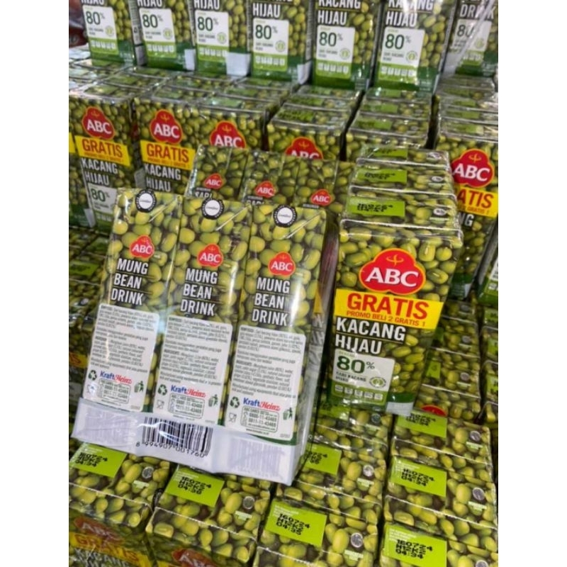 

SARI KACANG HIJAU 200ml paket hemat 2 GRATIS 1
