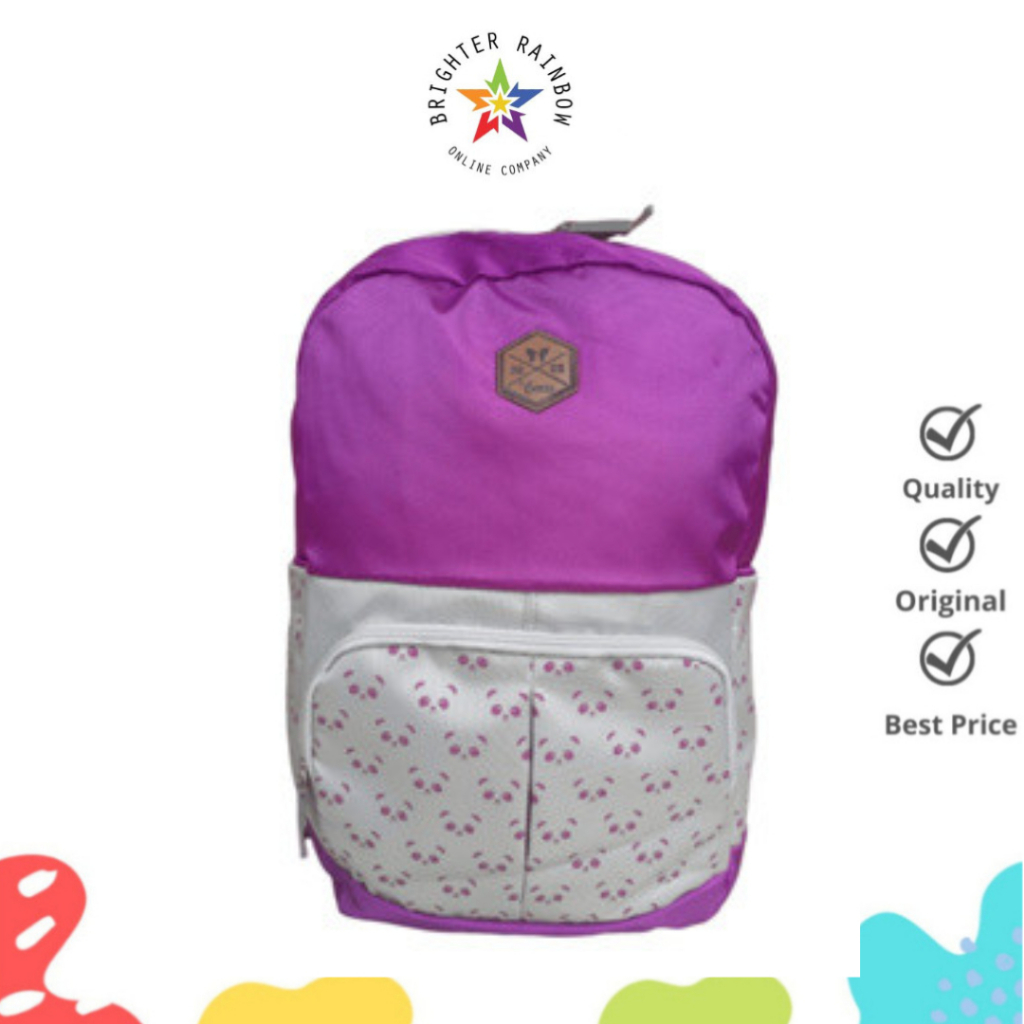 TAS GENIC - 29405 RANSEL SEKOLAH Karakter Panda Dengan Raincoat