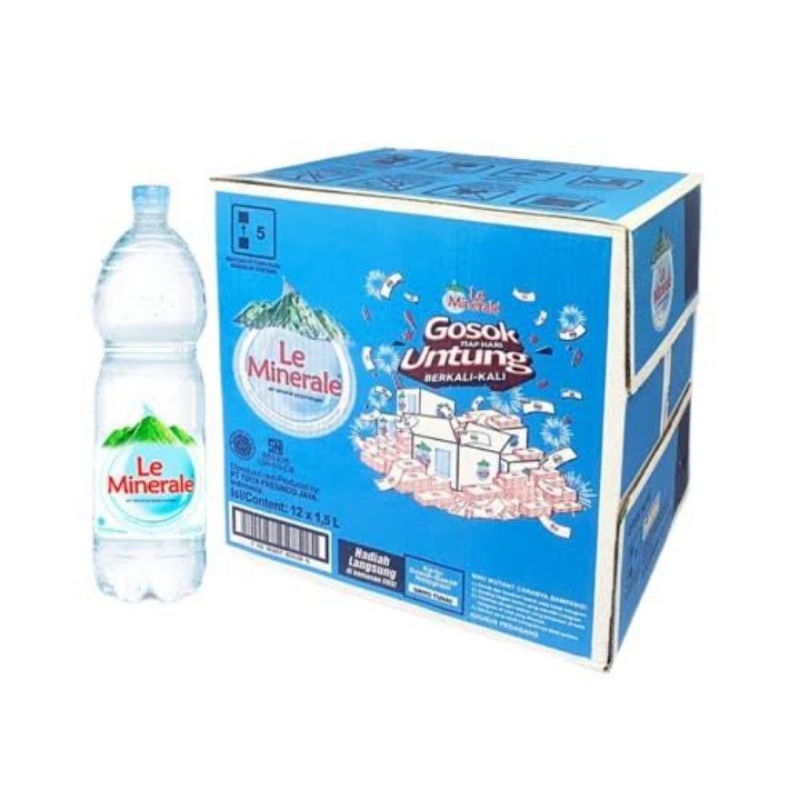 

Air Mineral Le Minerale 1500 ml