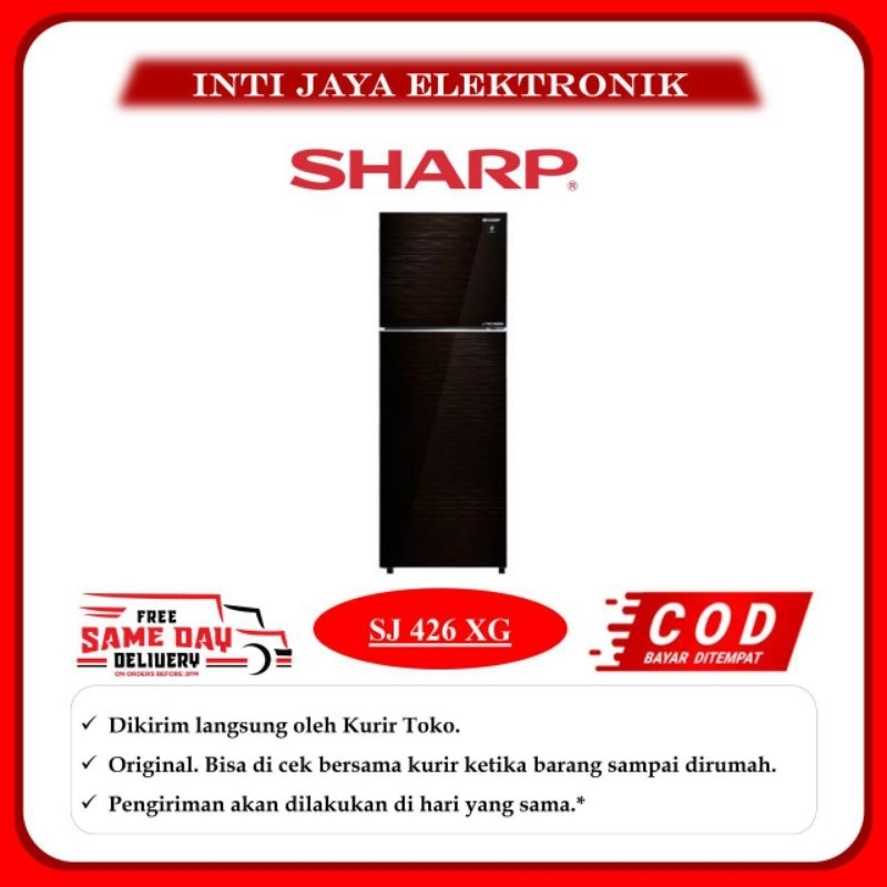 SJ246GC KULKAS SHARP SJ 246 GC 2 PINTU SJ246 246GC