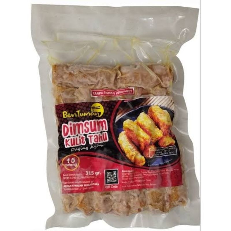

BenTuman dimsum kulit tahu 315gr isi 15pcs