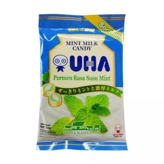 

PERMEN UHA MILK CANDY 103GR // SUSU MINT