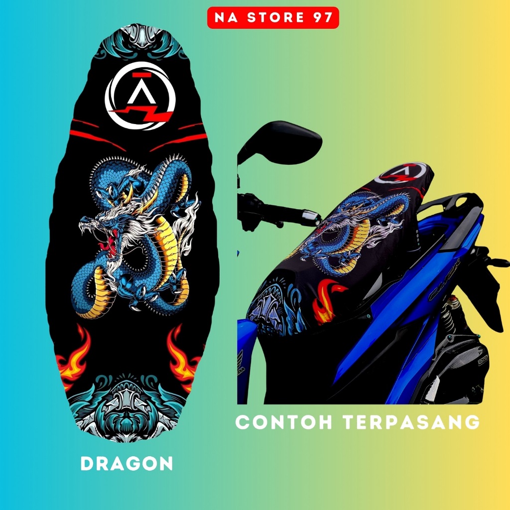 Cover seat / Sarung Jok Motor Anti kucing &amp; Air Akna Max Protection