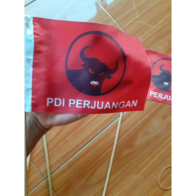 Bendera PDI PERJUANGAN mini stik