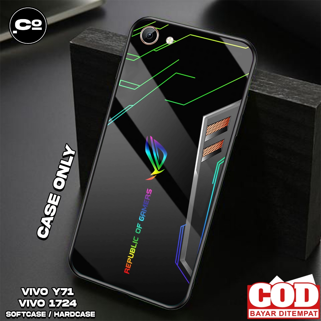 Case VIVO Y71 / VIVO 1724 - Casing VIVO Y71 / VIVO 1724 [ ROG ] Silikon VIVO Y71 / VIVO 1724 - Kesin
